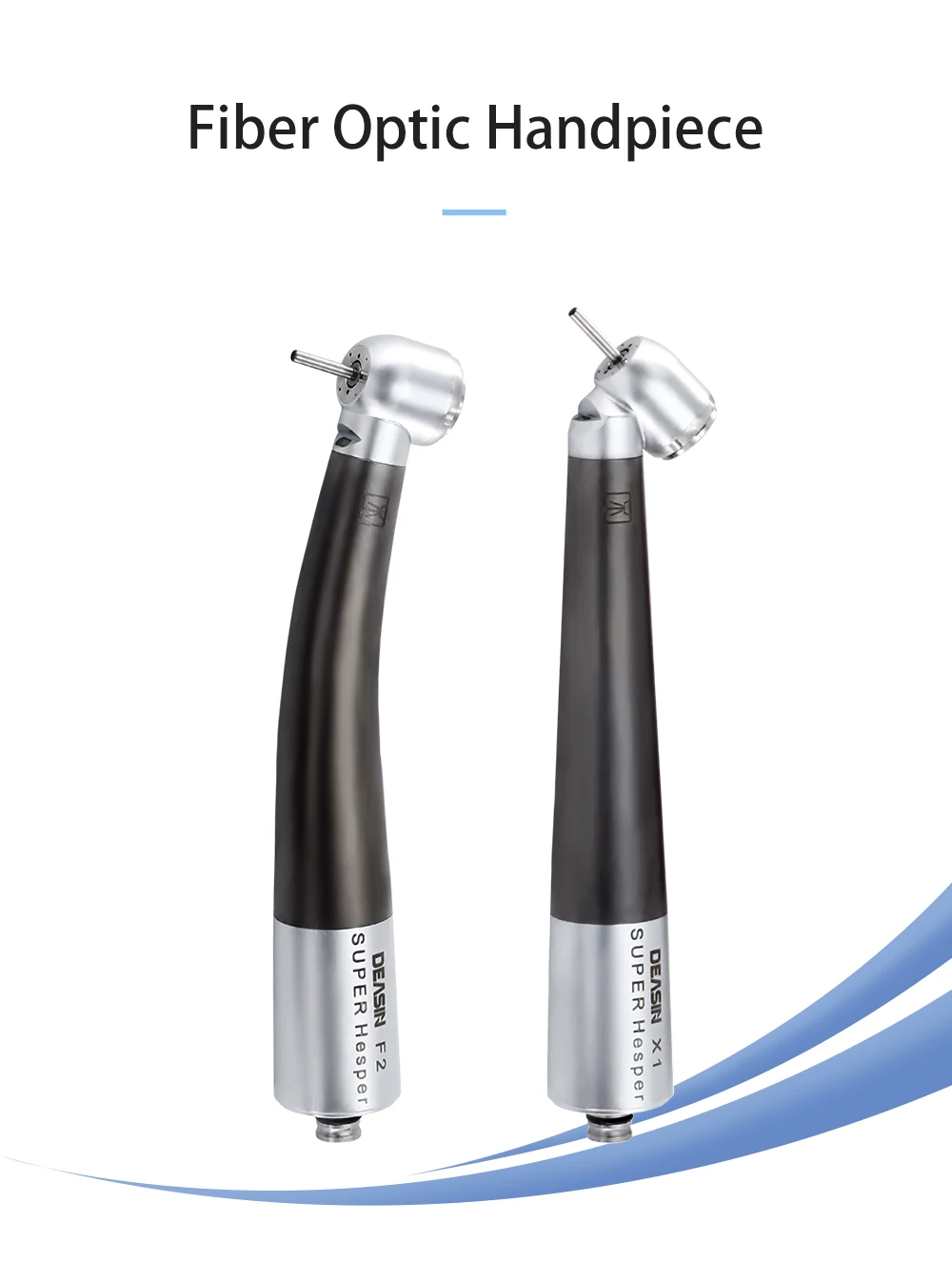 DEASIN Dental-Hochgeschwindigkeitshandstück aus Titanlegierung, Glasfaser, Drehmomentkopf, Luftturbine, Keramiklager für NSK 6-Loch-Kupplung – Detail 1