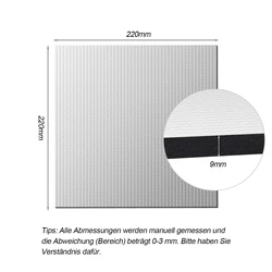 3D Printer heating bed Insulation Cotton For 3D Printer Heatbed 220 235 310mm Foil Self-adhesive Insulation Cotton Sticker