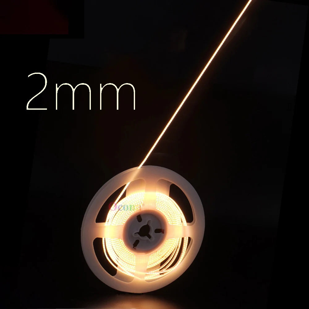 OCONA 2mm COB LED Streifenlicht 12V 6