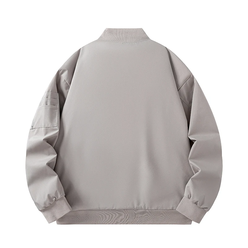 سترة جديدة للخريف للخروج للرجال - معطف كاجوال فضفاض عتيق ملابس الشارع مع نمط المال القديم ملابس يومية مريحة