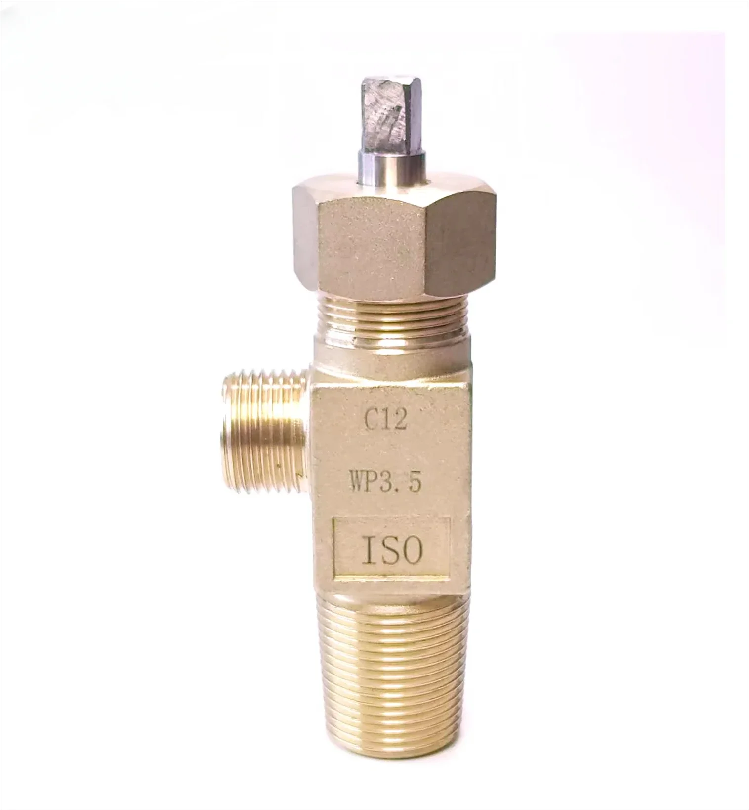 oxygen nitrogen argon helium chlorine CGA  QF  high quality  brass  Industrial gas Cylinder valve QF-10B