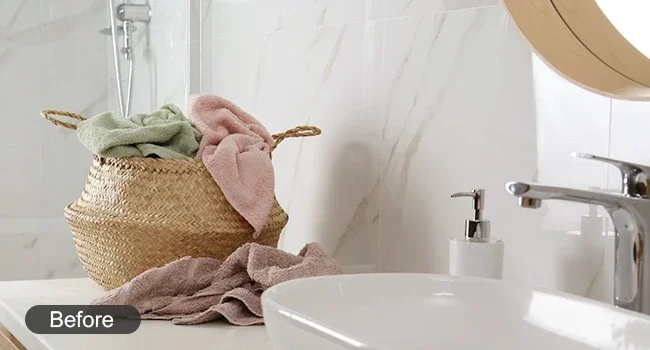 bathroom towel holder set