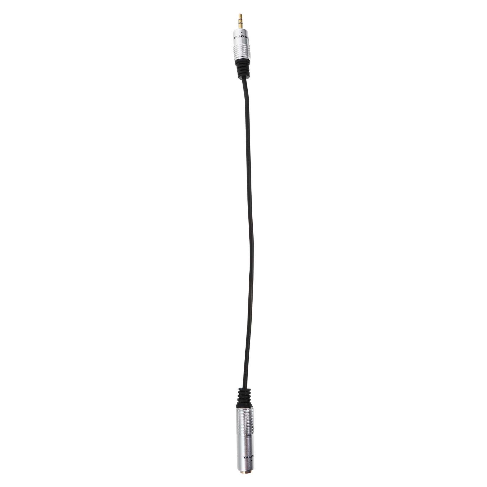 

1pc 6.35Mm Female To 3.5Mm Male Audio Transferring Cable 0.3M High Fidelity Low Loss Stereo Adapter For Headset Jack Earphone