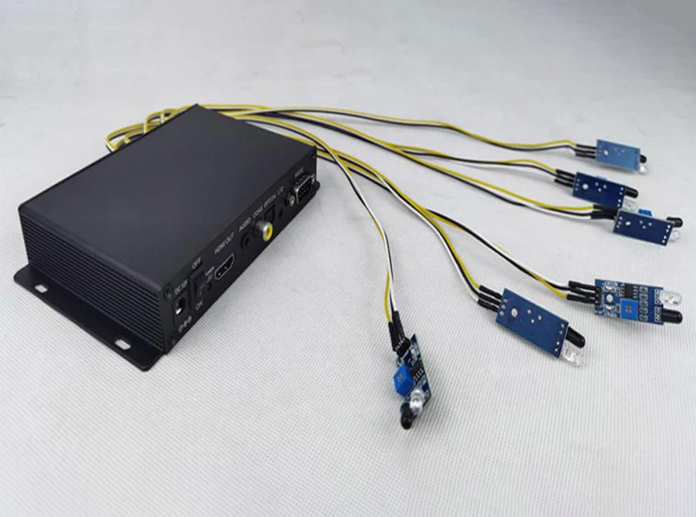 MPC1005 RS232 Steuerung 4K HD-MI Out Push Button Digital Signage Smart TV HDD Player Box – Detail 5