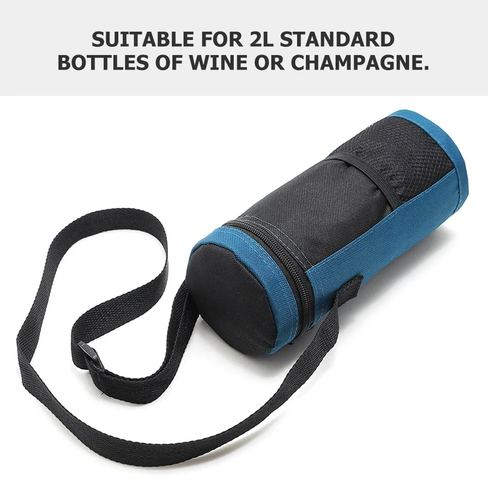 

Red Thermal Bag Cooler Portable Carrying Bottle Bags Insulation 600D Oxford Fabric Heat Resistant Storage Tote For