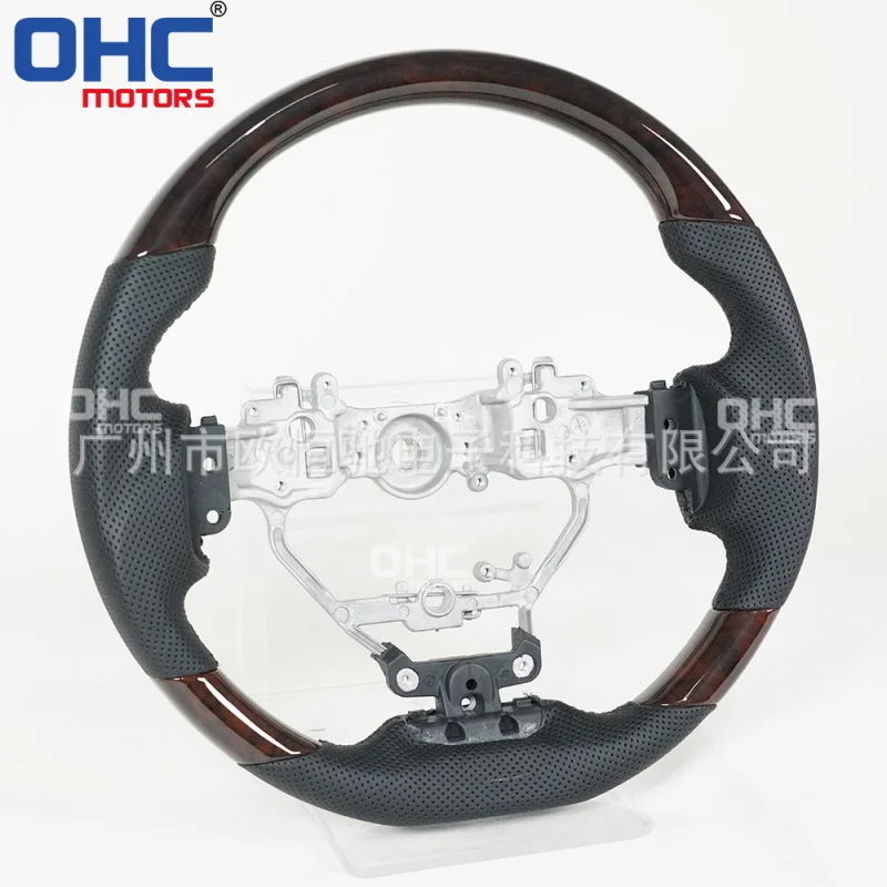 For Lexus IS NX RCF GSF 14-20 peach wood steering wheel modification with vibration