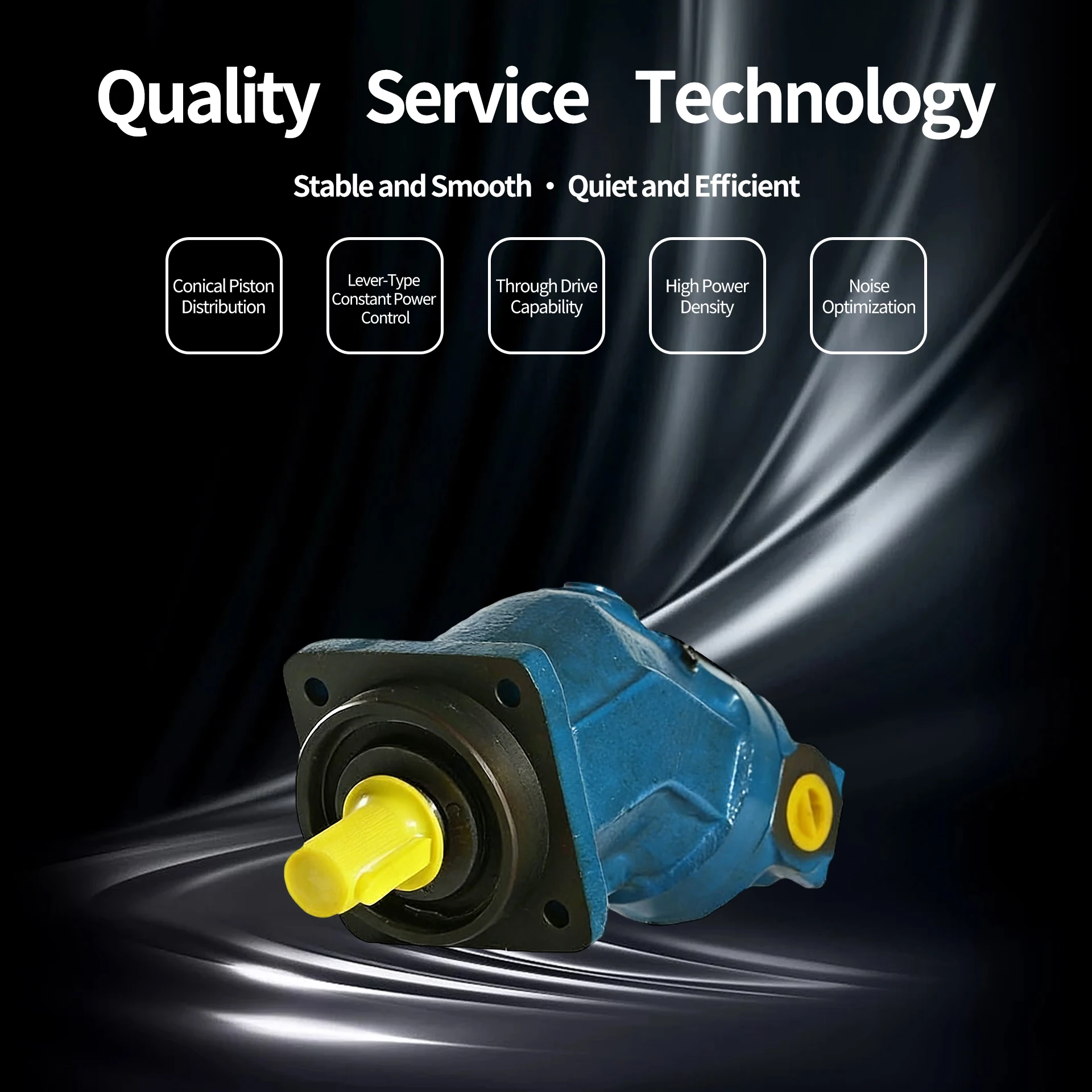 A2FO Gas Displacement 63 80 Fixed Piston Hydraulic Pump  with Sensor  for Concrete Pump Trucks
