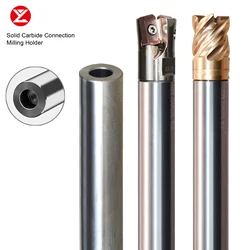 CNC Colid Carbide Connection Shock Resistant Tool Rod shockproof Modular Type Screwed Connection Milling Cutter Anti-seismic