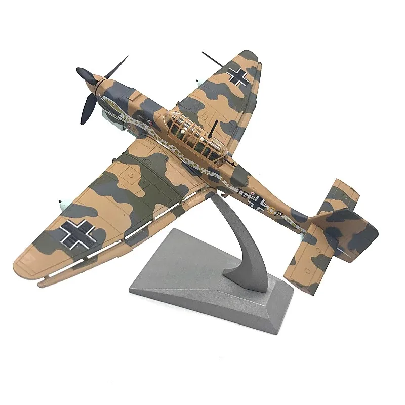 

1/72 Scale Die-cast Airforce Stuka JU-87 JU87 Fighter Air Force Diecast Metal Aircraft Plane Model Alloy Airline