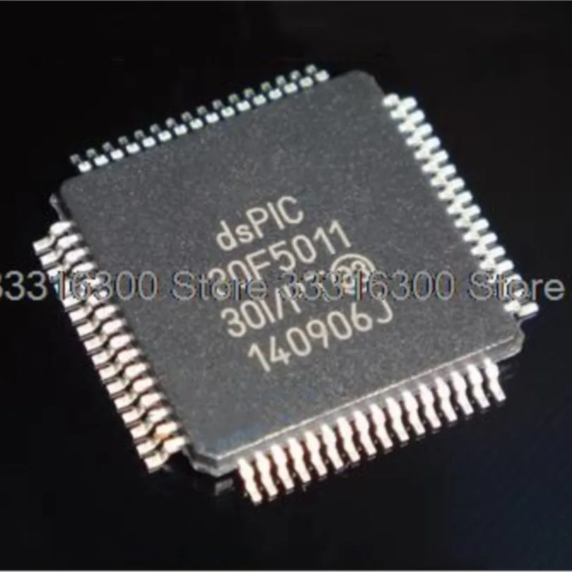 5PCS New DSPIC30F5011-30I/PT QFP64 Digital signal processor chip IC