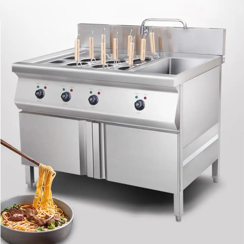 Commercial Gas & Electric Stainless Steel Noodle Cooker for Hotels Restaurants Canteens-Multi-Function Vertical Pasta Cooker