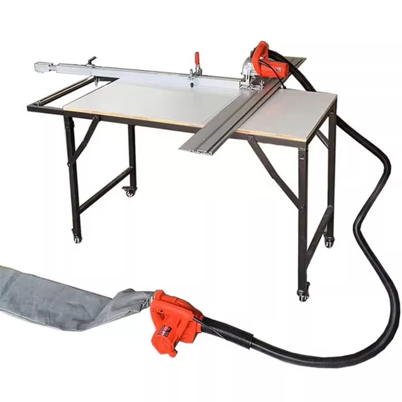 Multifunctional panel saw, track saw for woodworking, folding table saw for marble cutting, 1M Track / 1.4M Track(Customized)