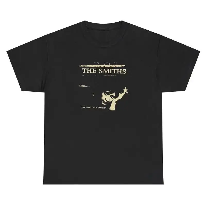 The Smiths T Shirt Band Gift Fan Morrissey 80s Louder Than s Rock Band Tee