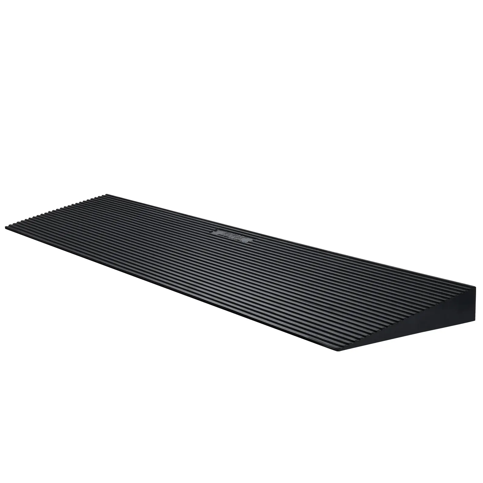 

1.2 Rise Cuttable Threshold Ramp For Sweeping Robot, 35.4 Wide Natural Rubber Wheelchair Ramp, Non-Slip Solid Rubber Ramp With