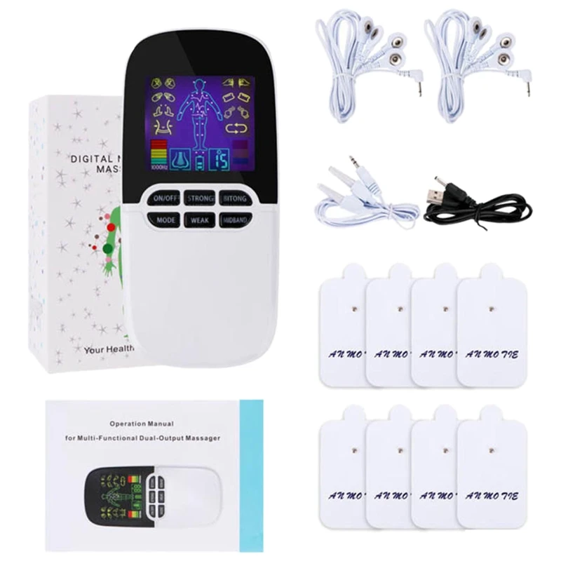 

Rechargeable TENS Unit Health Herald Digital Therapy Machine EMS TENS Machine Physiotherapy Body Neck Massage