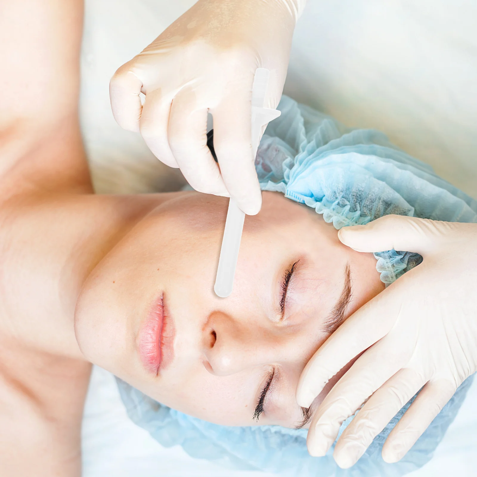 80 قطعة أدوات تطبيق شمع شعر الأنف عصي شمع للاستعمال مرة واحدة أدوات تنظيف الأنف الآمنة إزالة شعر الأنف الصولجانات أدوات تنظيف الأنف