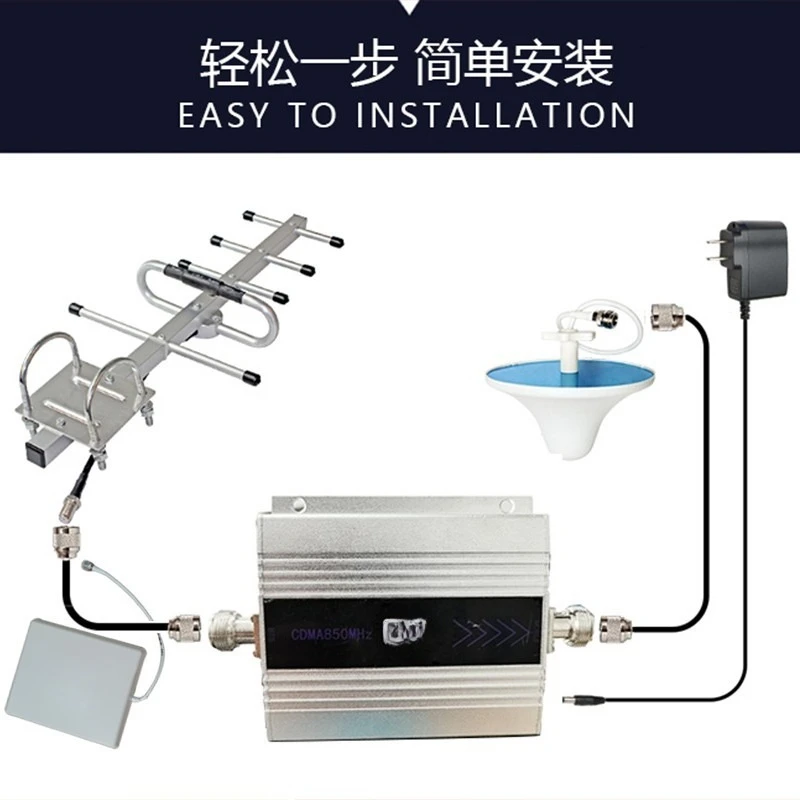 Signal amplifier indoor receiver booster antenna water meter expander