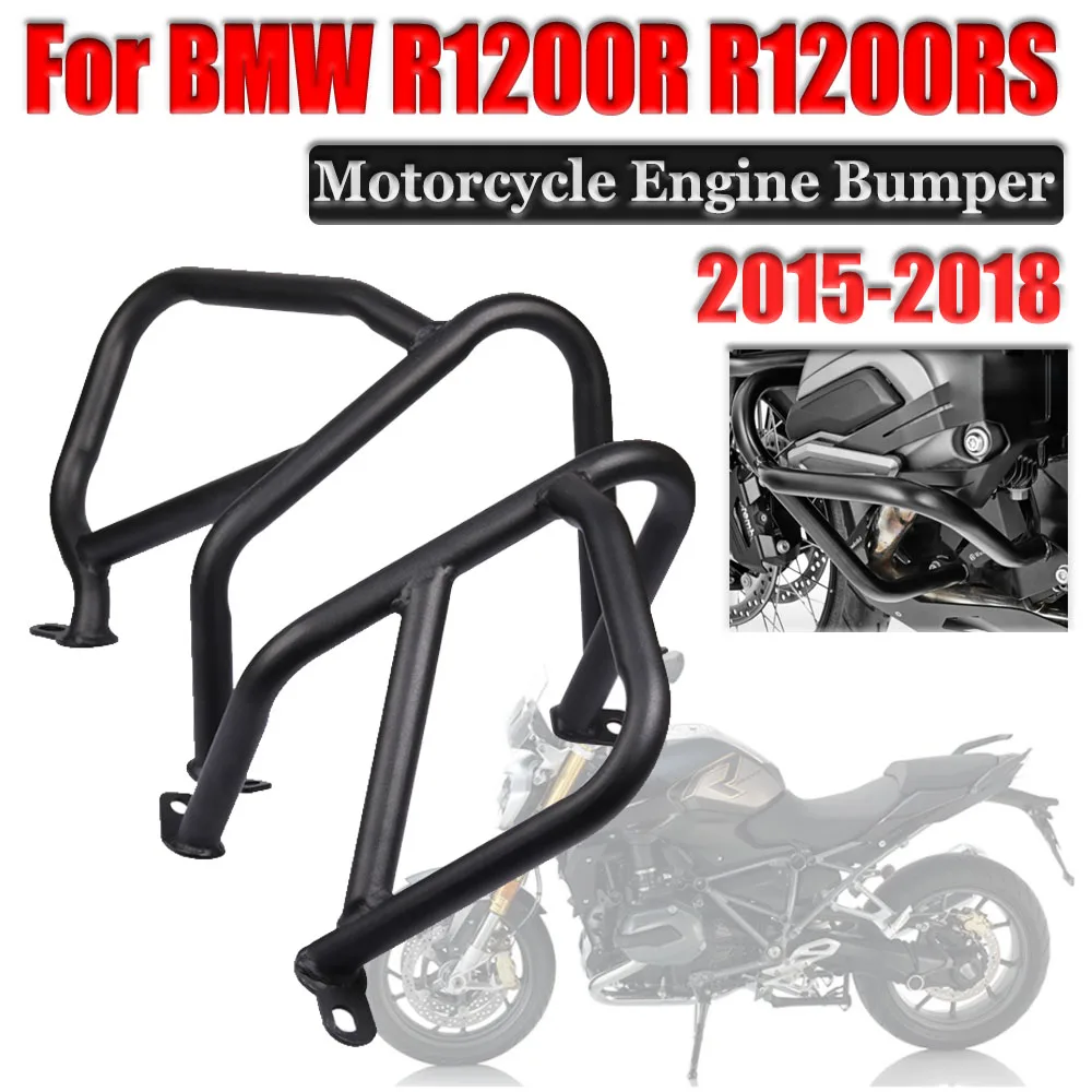 

For R1200R R1200RS R 1200R R 1200RS 2015-2018 Motorcycle Engine Guard Bumper Crash Bar Stunt Cage Lower Frame Protector