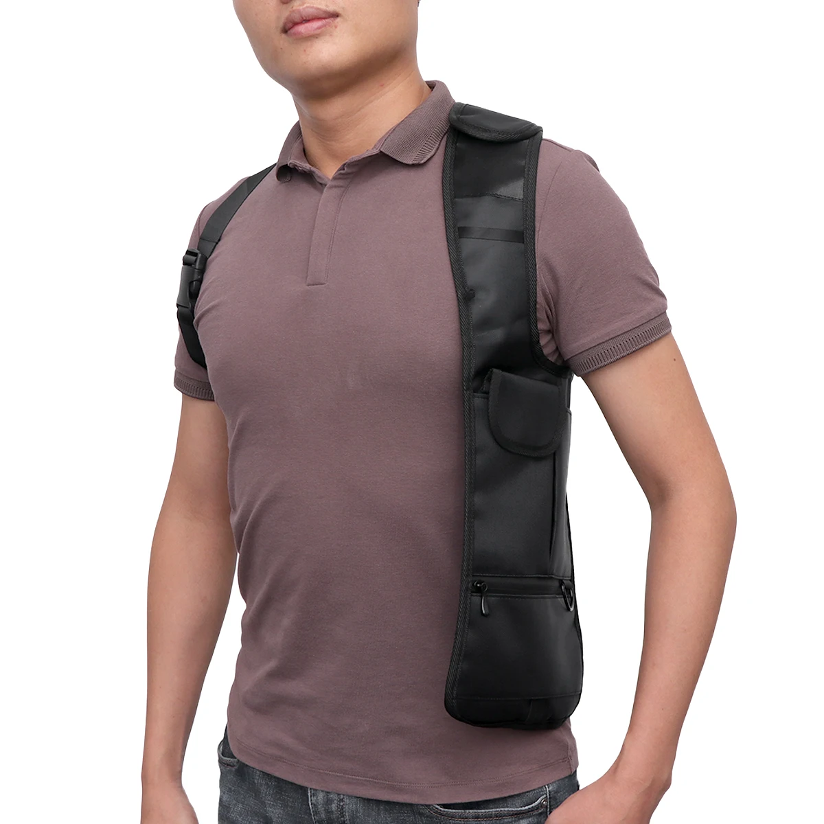 

Waterproof Tactical Backpack Underarm Shoulder Bag Hidden Anti-Theft Sling For Men Outdoor Armpit Travel Durable