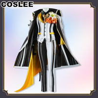 COSLEE Fura Kanato Cosplay Costume VTuber VOLTACTION Nijisanji RELOAD MV Uniform Halloween Party Outfit Men Customized New