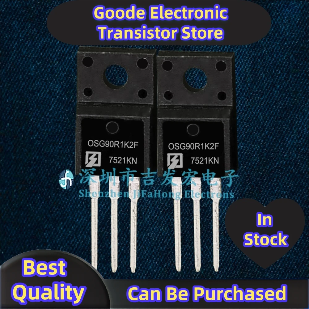 

10PCS OSG90R1K2F OSG90R1K2FF TO-220F MOS Fast Shipping Best Quality In Stock