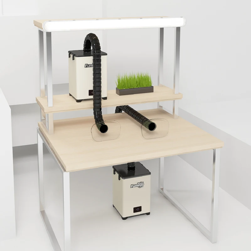 Estrattore di fumi industriale portatile con motore Nuova condizione per la produzione di piante Assorbitore di fumi Rimozione polvere e odori