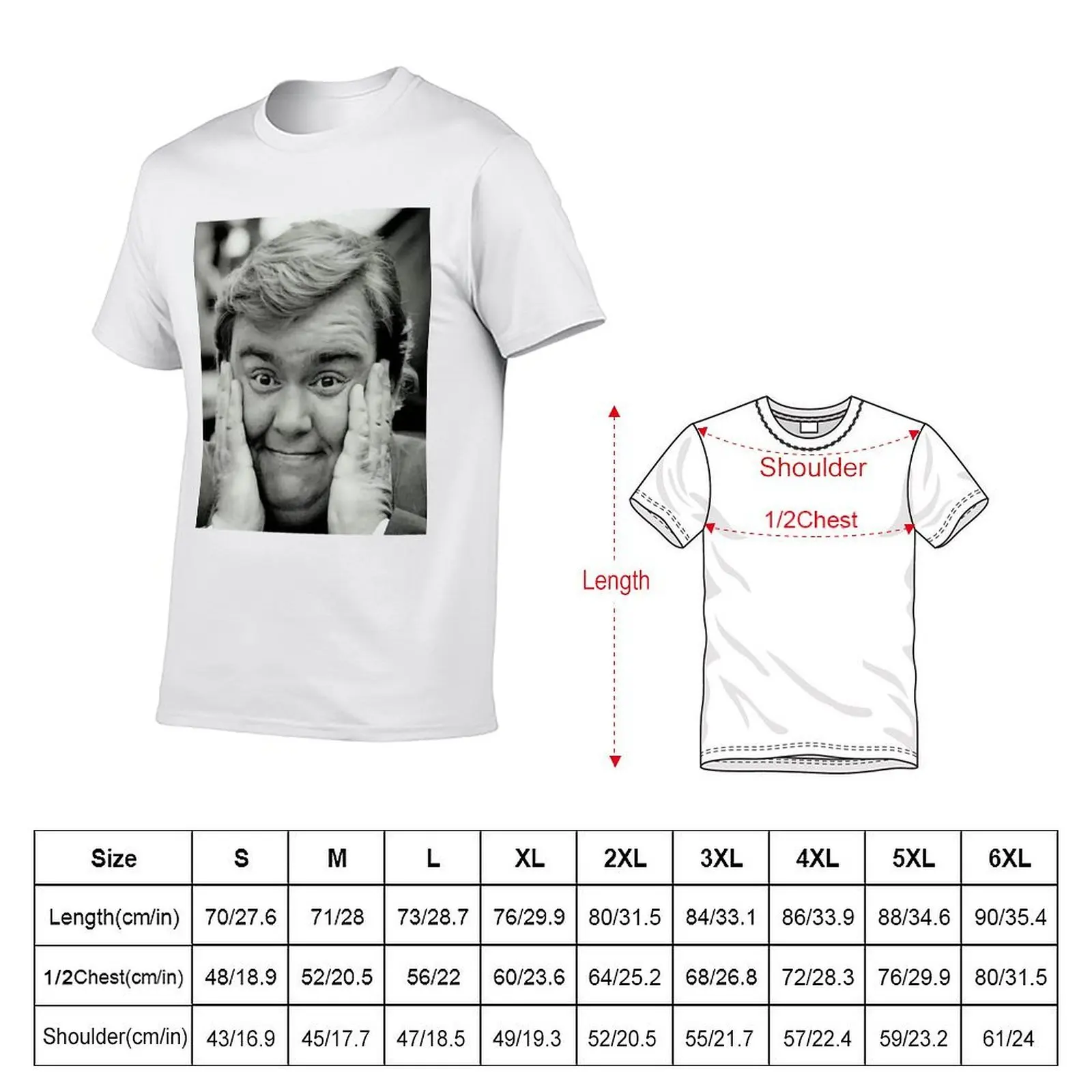 John actor candy 1950 T-Shirt anime t shirts for man t shirt man plain anime t shirts oversize T-shirt