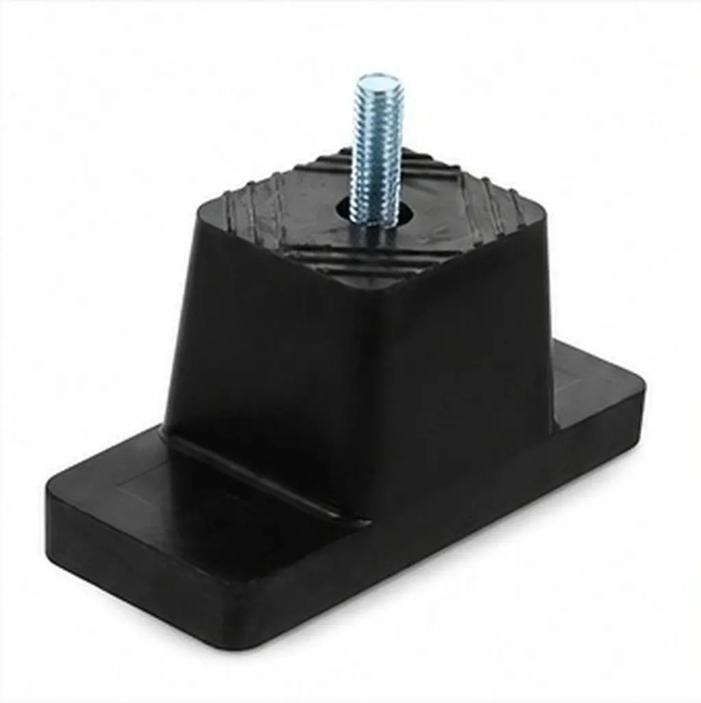 4Pcs Air Conditioner Shockproof Pads Anti Vibration Rubber Brackets Heavy Duty Non Slip Condenser Pad Shock Absorbing Base Mini