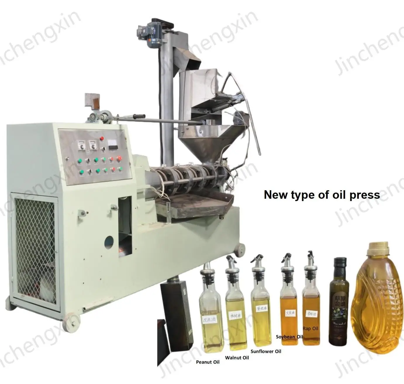 

Factory 2000kg-3000kg/day Medium Oil Press Machine High Quality Oil Extraction Machine Sesame Oil Press Machine
