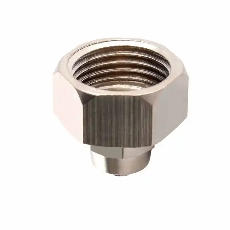 1PCS Internal Thread Straight Through Copper Material Pneumatic Screw PCF Quick Connectors Fitting Gas Hose One Touch Push Into