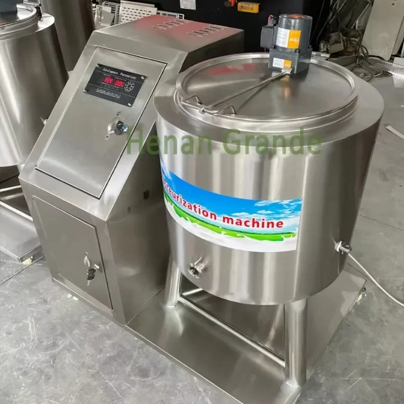 آلة معالجة بسترة نباتات حليب الآيس كريم وعصير الفواكه الصغيرة #3