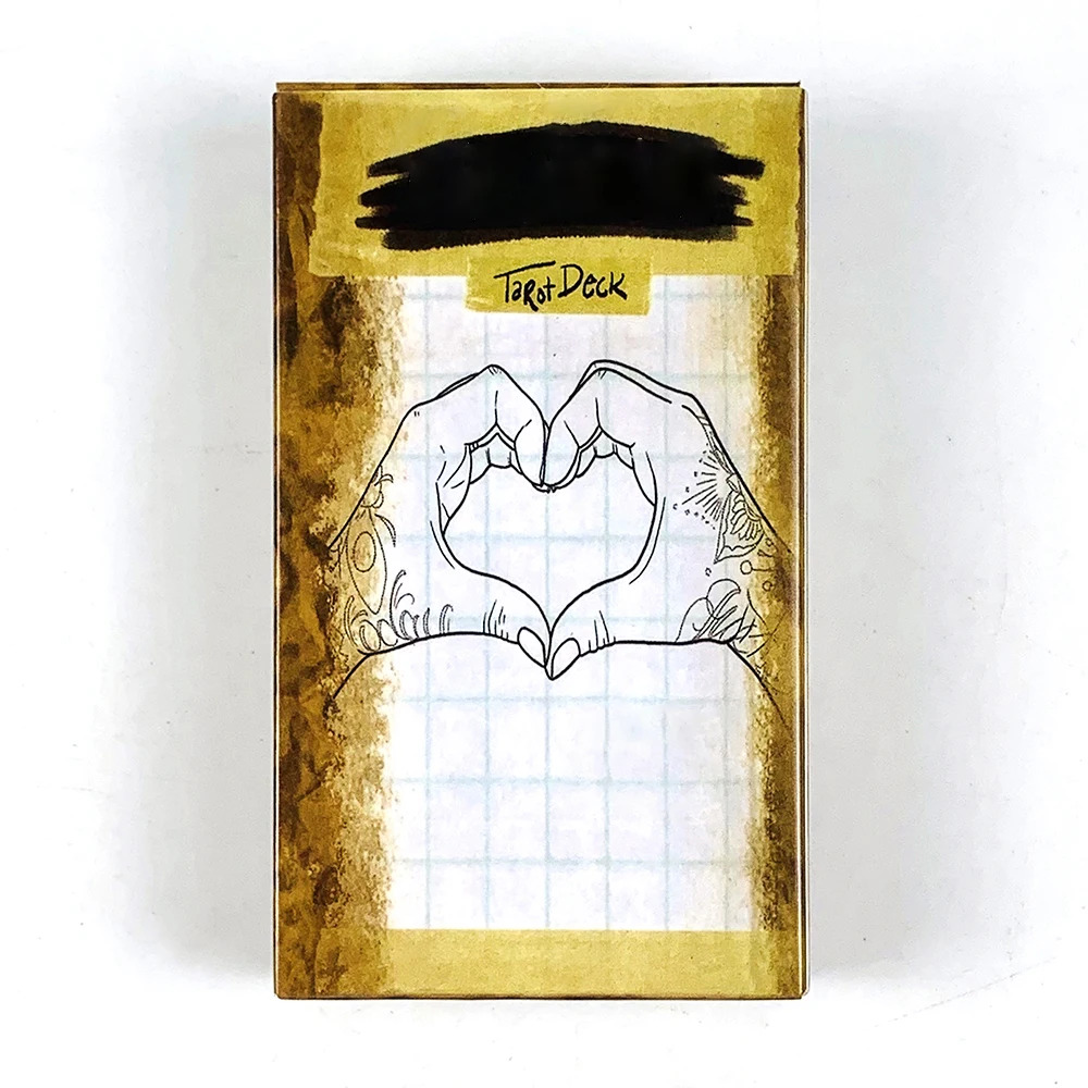 

78pcs Cards Out of Hand Tarot Cards Deck Fortune Divination Board Game Party Game,Classic Design For Beginners And Collectors