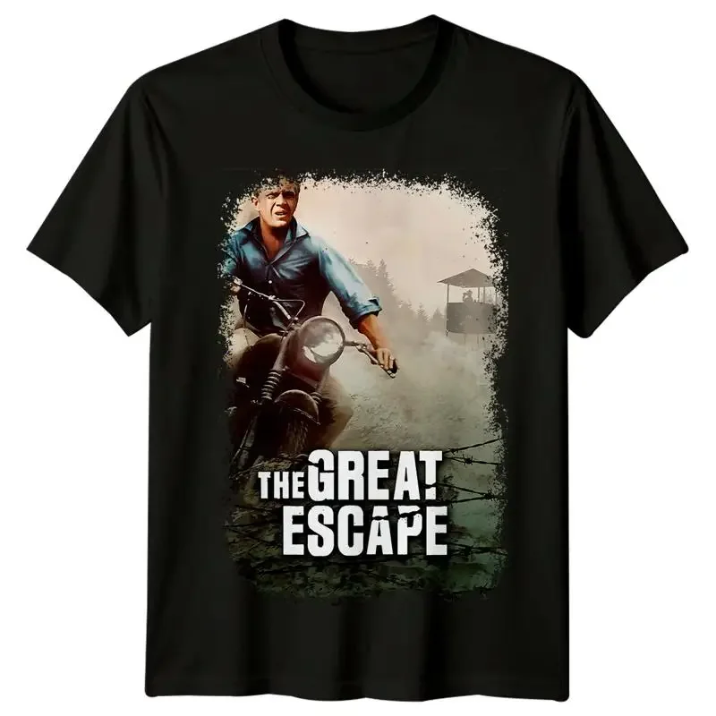 The Great Escape 1963 Movie Poster Inspired T shirt Retro 60s
