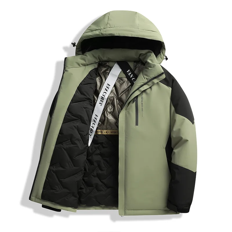 Outdoor-Solid-Color-Cotton-Jacket-Men's-and-Women's-Same-Style-Cold-Proof-and-Warm-Versatile-Jacket-Men's-Casual-Jacket