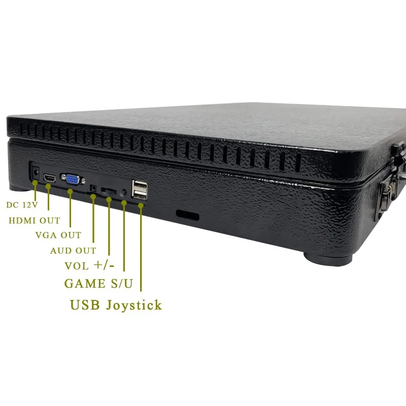 Factory Direct 2026 2025 New High Quality 10000 in 1 3D WiFi Game Box LED Light Split Console Supports 1-4 Players
