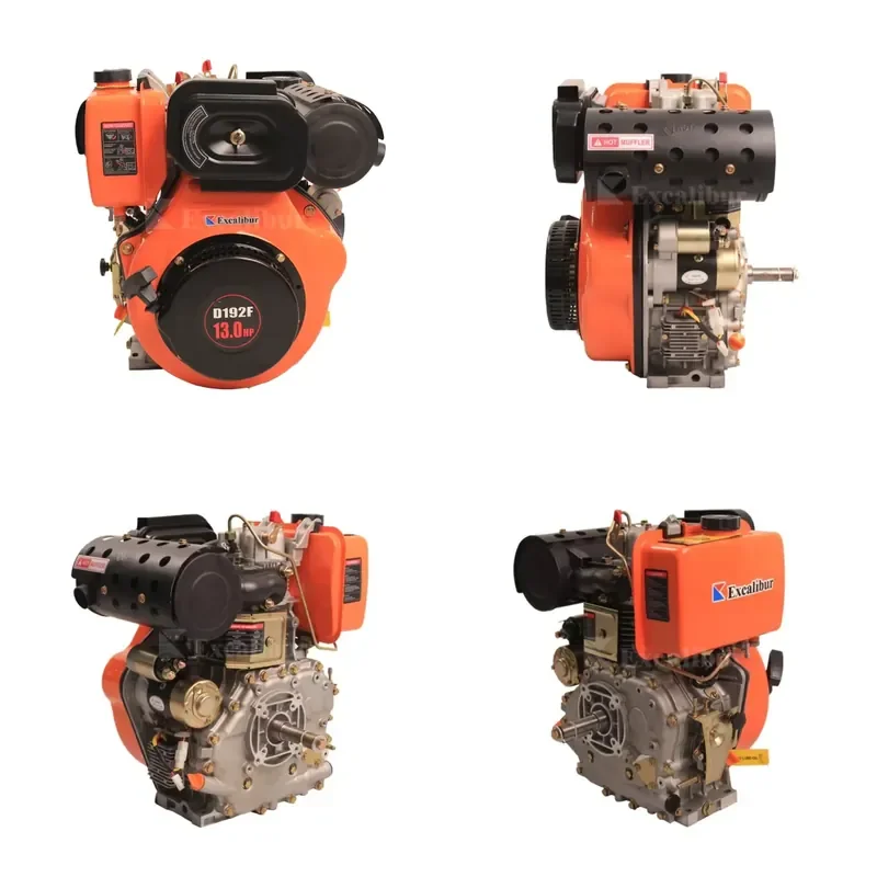 Small Engine Engine Electric Starter Air Cooled Single Cylinder Engine Hot Sale Vertical 13hp 4 Stroke