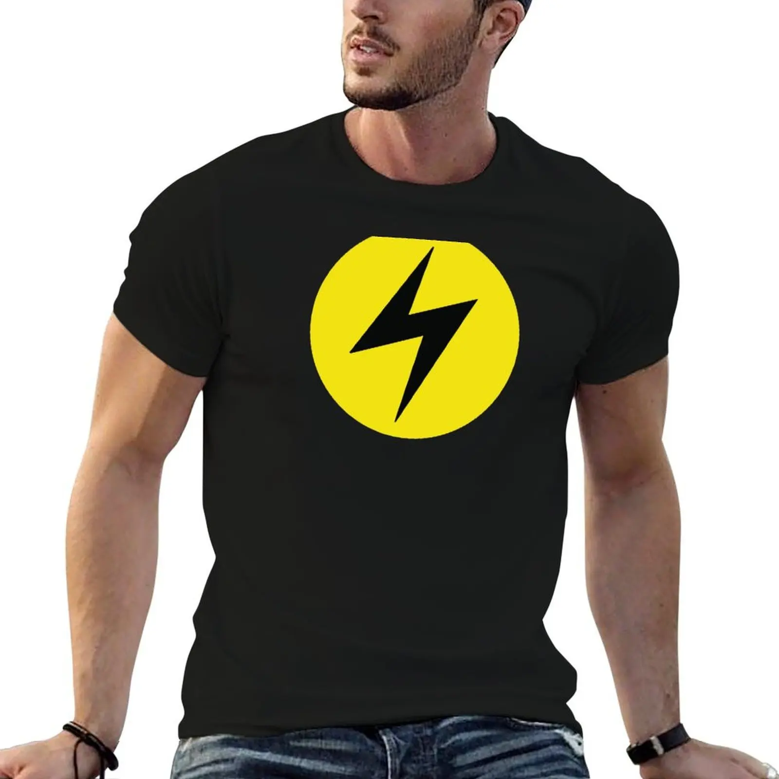 

Lightning Energy T-Shirt t shirts for man graphic vintage t shirt man cotton T-Shirt