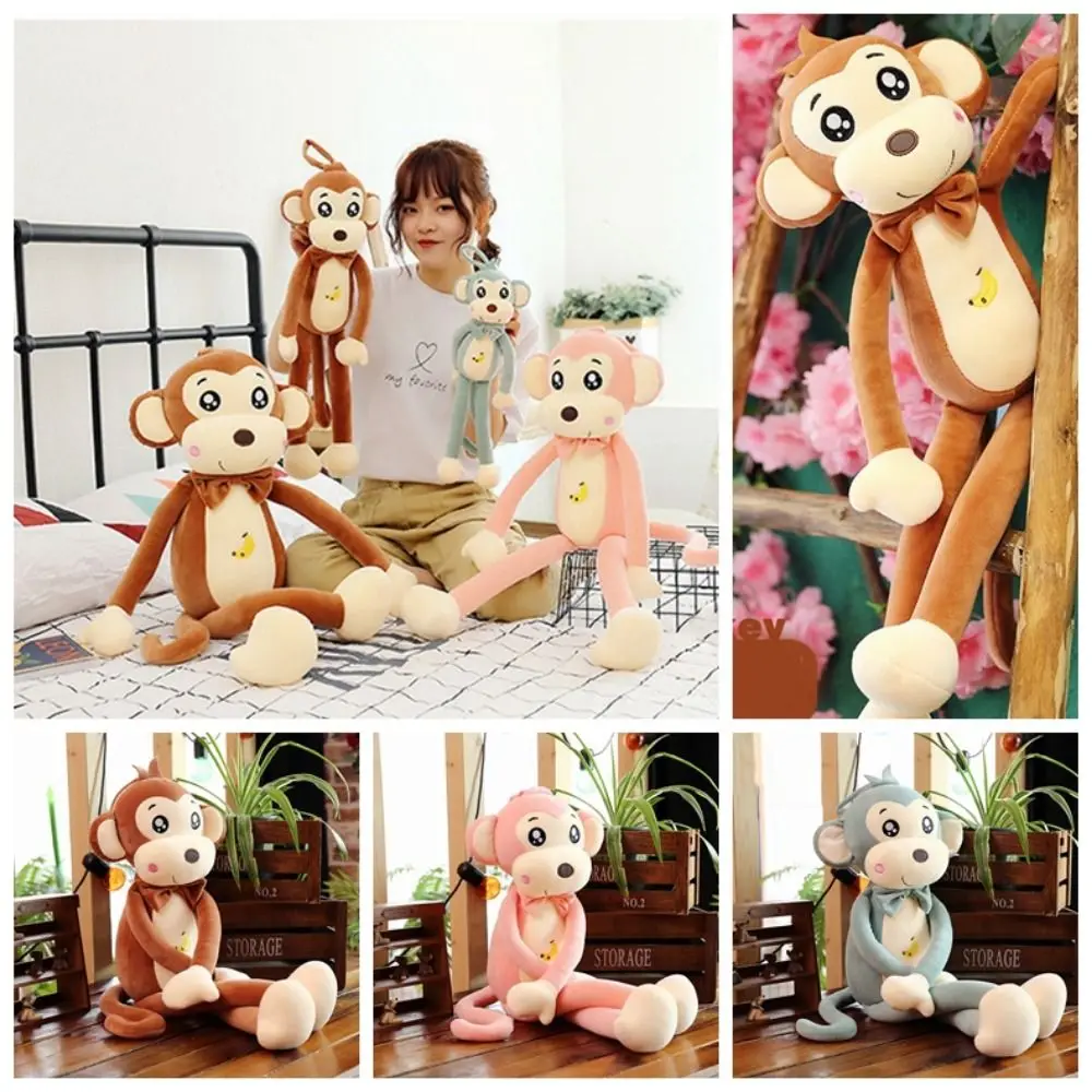 

Plushie PP Cotton Monkey Stuffed Animal 40-55cm Monkey Stuffed Animal Fluffy Monkey Monkey Gift