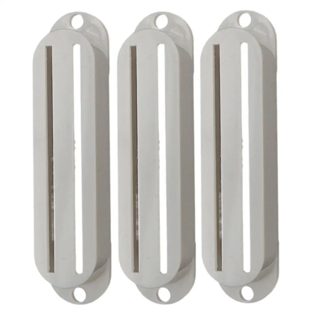 أغطية لاقط السكك الحديدية الساخنة المزدوجة البلاستيكية لأجزاء الجيتار الكهربائي #4