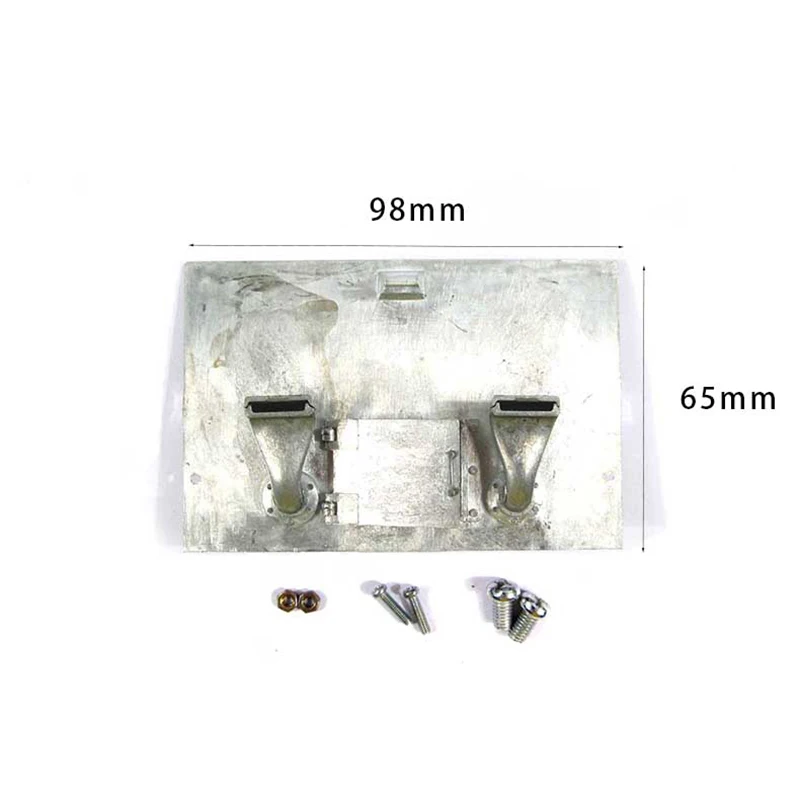 Pièces de rechange de modèle de réservoir RC, plaque arrière en métal avec accès, États-Unis Sherman SafeA3, Mato 1230, 1/16 Full Metal