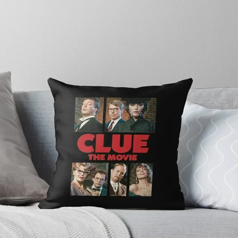 

clue the movie T-Shirt Throw Throw Pillow Sofa Decorative Covers Luxury Cushion Cover Marble Cushion Cover pillow