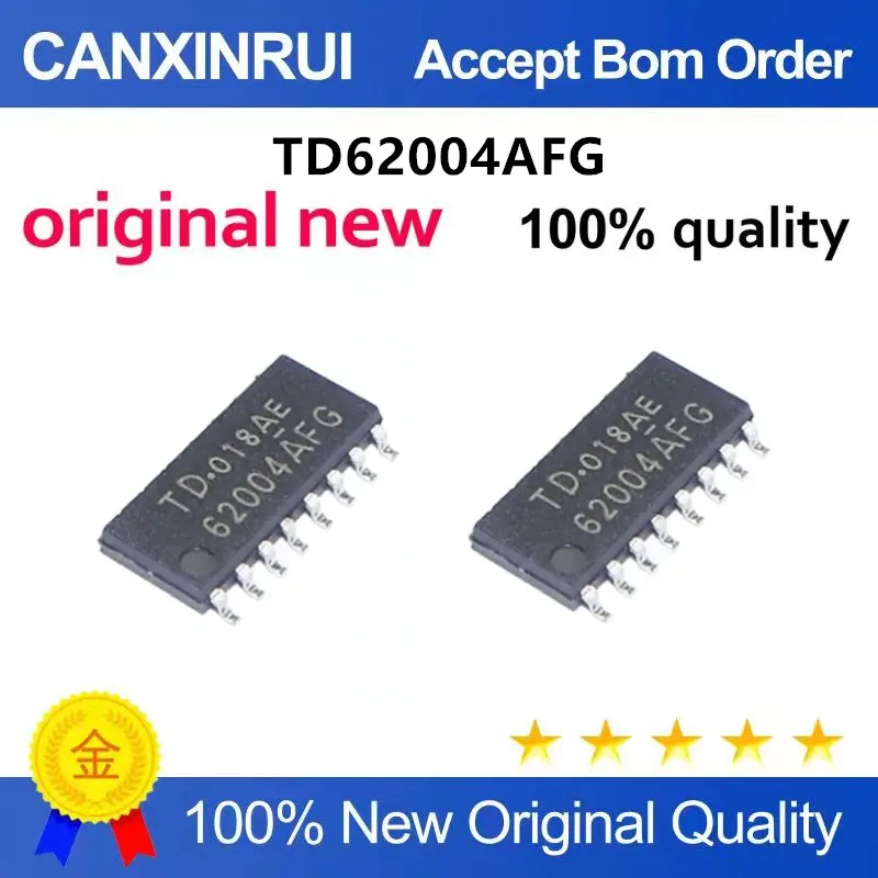 

Original New 100% quality TD62004AFG 62004AFG TD62004AF 62004AF Integrated circuit IC chip