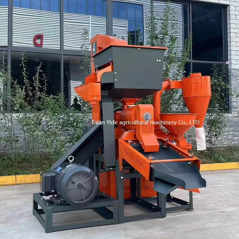 Automatic Grain Cleaning Processing Polishing Sorting Rice Mill Combined Rice Milling Machine