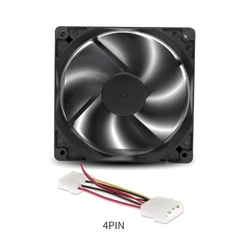 120x120x25mm 12V Large 4Pin 3Pin Computer Heatsink Cooler Radiator 12cm Cooling Fan For Chassis PC Case