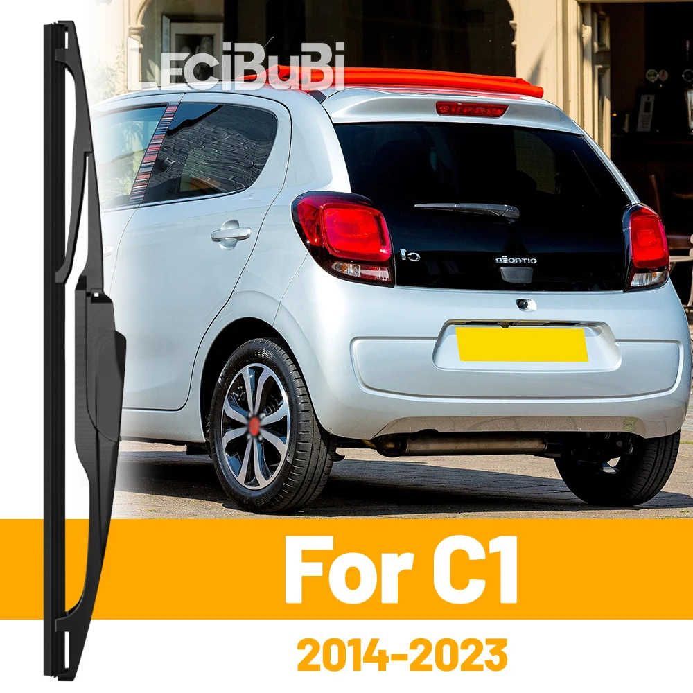 

Для Citroen C1 2014-2023 2015 2016 2017 2018 2022 заднее лобовое стекло, щетка стеклоочистителя, двери багажника, аксессуары для дворников