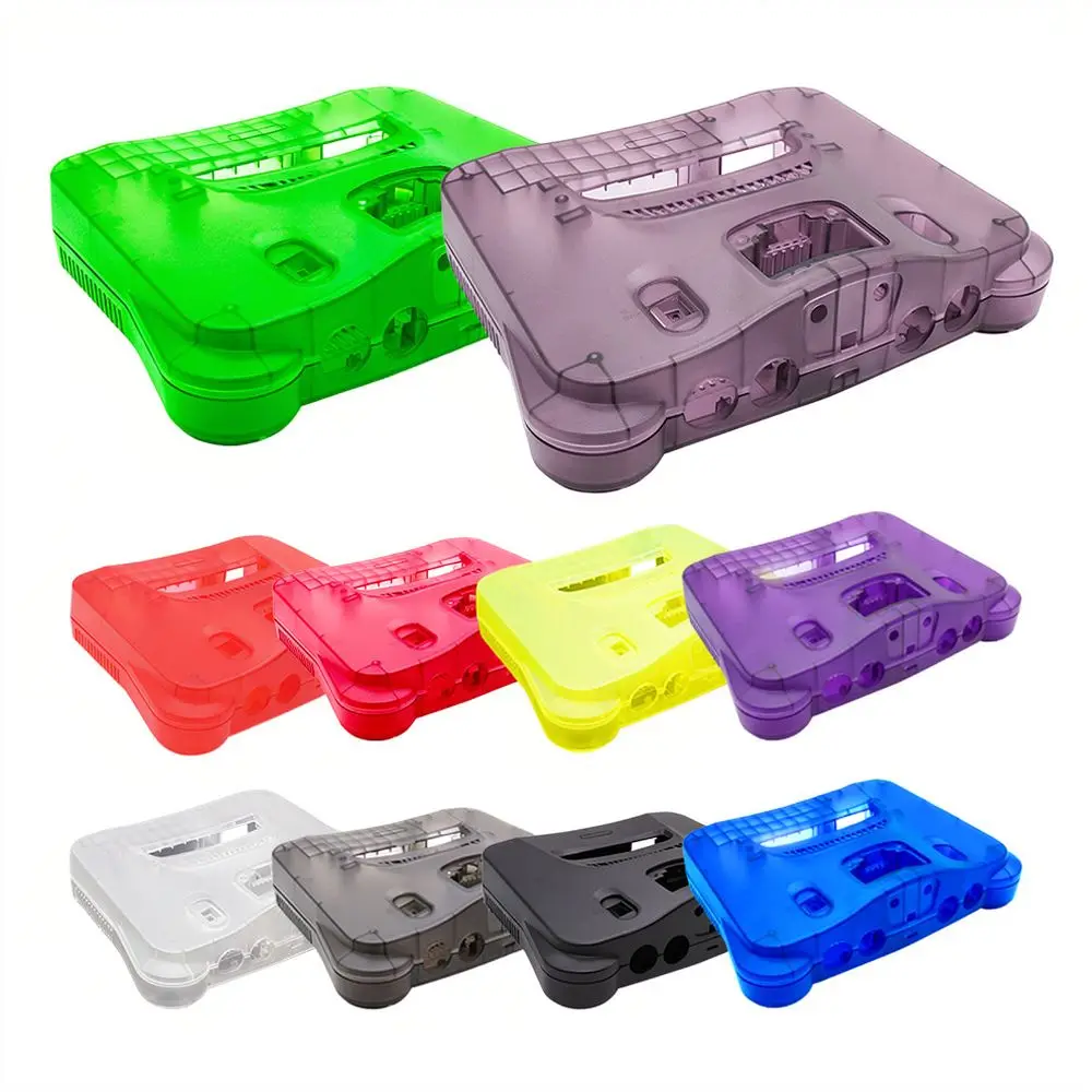 Replacement Plastic For N64 Retro Video Console Durable Protective Housing Cover With Included Repair Screwdriver