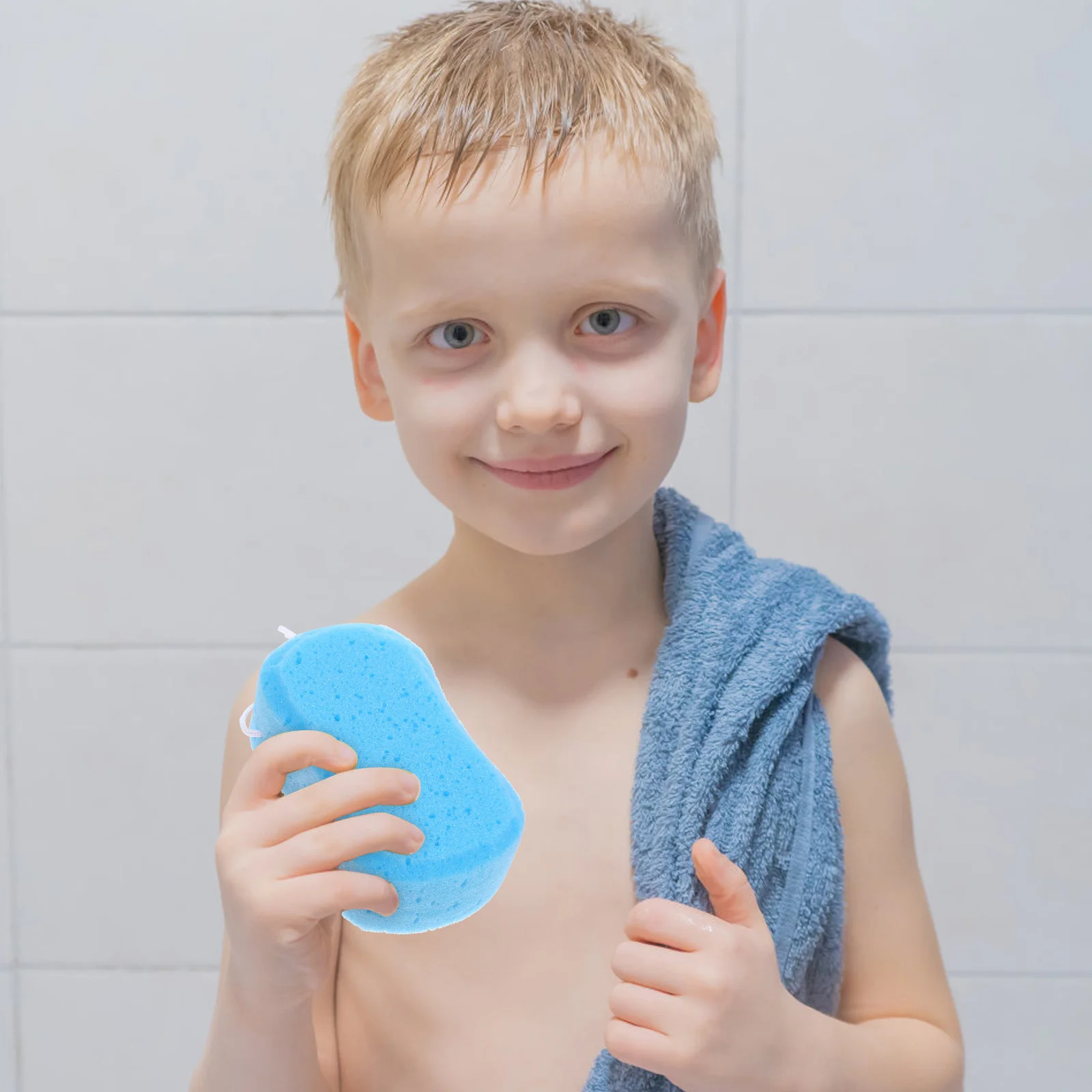 

3pcs Bathing Ball Thickened Shower Sponge Deep Exfoliating Body Scrubber Gentle Foam Massager For Sensitive Skin