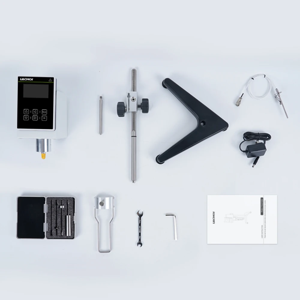 New laboratory instrument in 2026, rotary pointer viscometer with temperature sensor
