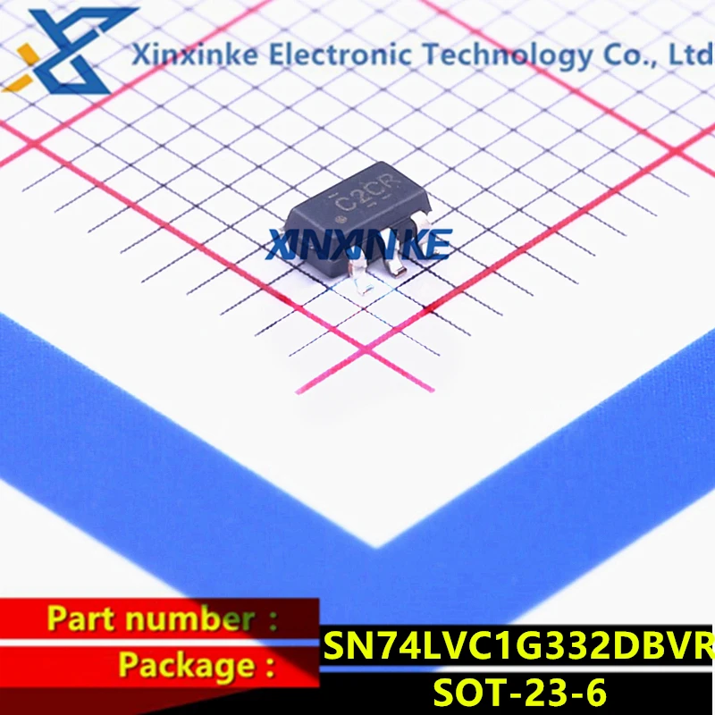 SN74LVC1G332DBVR Mark:C2CR SOT-23-6 Logic Gates Sngl 3 Inpt + OR Gt Single-Function Gate Logic ICs Brand New Original