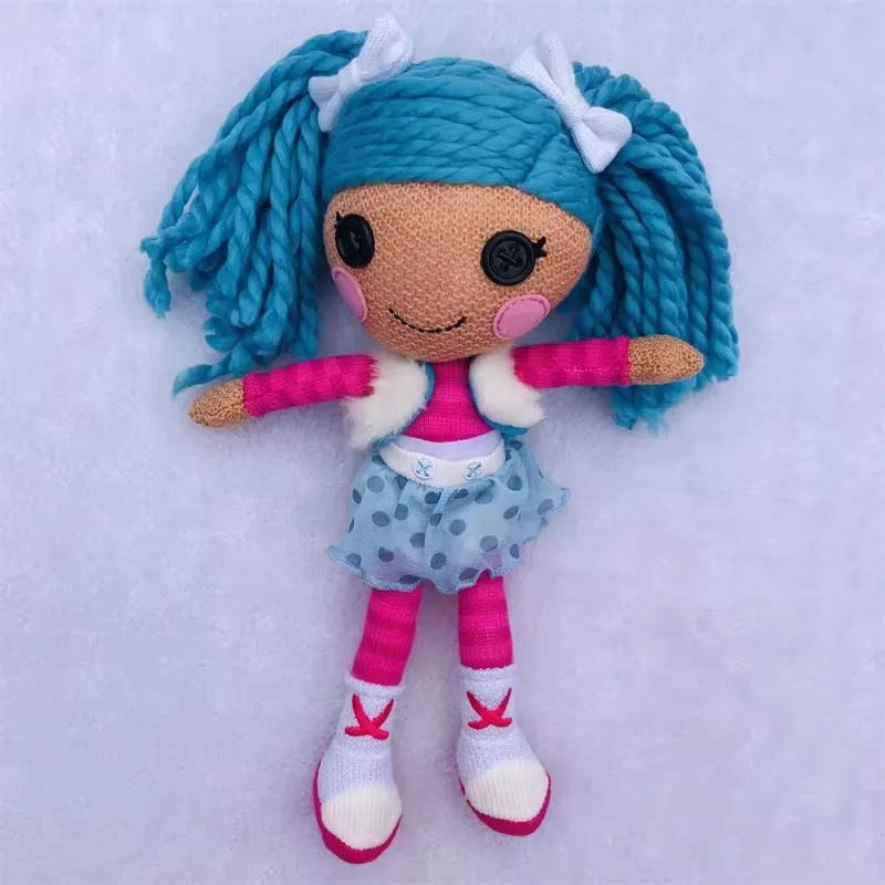 Cute Lalaloopsy Magic Yarn Hair Crochet Wool Doll 28cm Soft Plush Stuffed Dolls Kids Toys for Girls Children Gifts